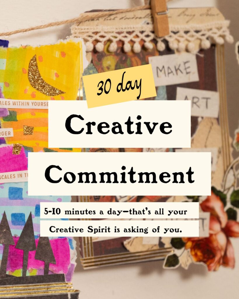 30 day creative challenge for creatives who want accountability 